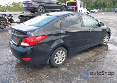 2012 Hyundai Accent Gls/Gs из США, поврежденный, VIN KMHCT4AEXCU122850